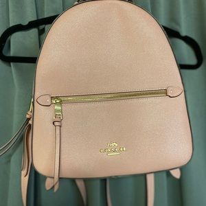 Coach Light Pink Back Pack Purse